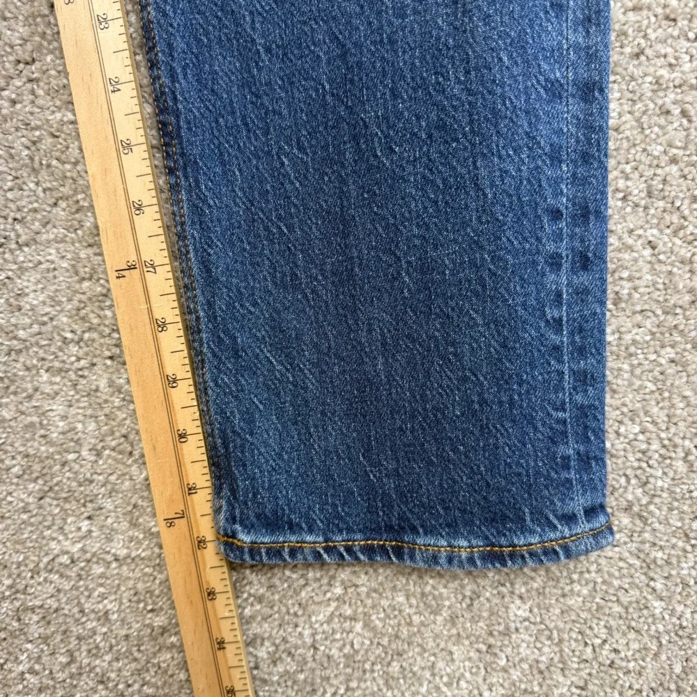 Hugo Boss Ash Slim Fit Jeans Mens 30x32 Dark Wash Blue Denim 50511502 NEW